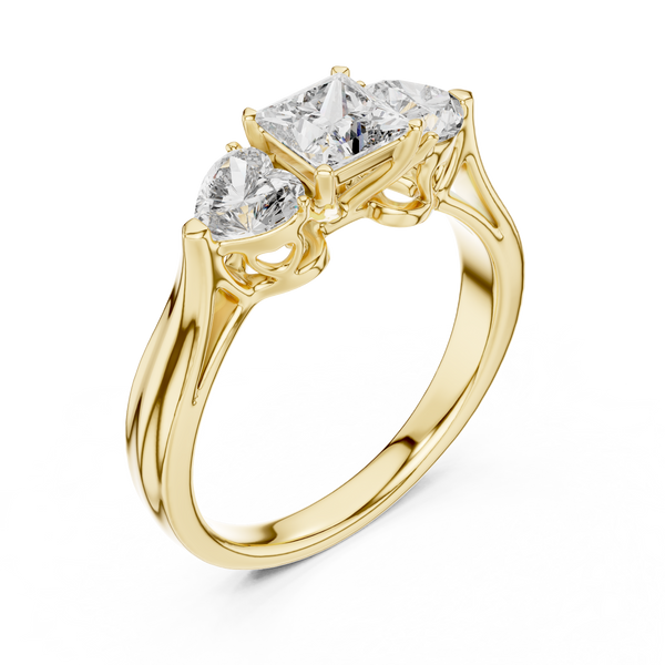 Trilogy Engagement Rings