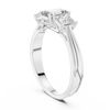 Trio Emerald & Princess DiamondRing