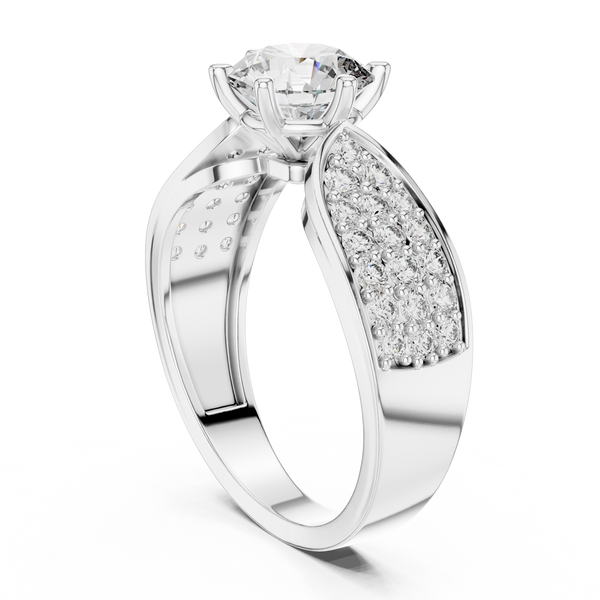 Solitaire Engagement Wedding Ring