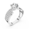 Solitaire Engagement Wedding Ring