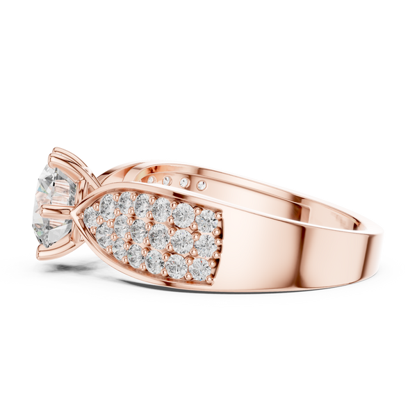 Solitaire Engagement Wedding Ring