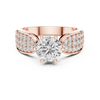 Solitaire Engagement Wedding Ring