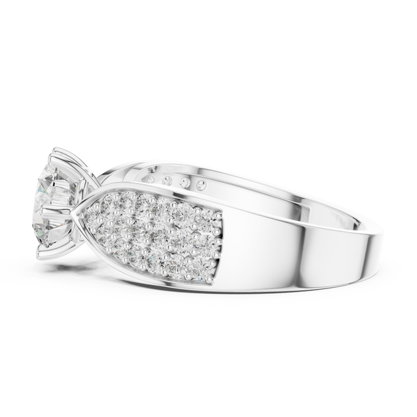 Solitaire Engagement Wedding Ring