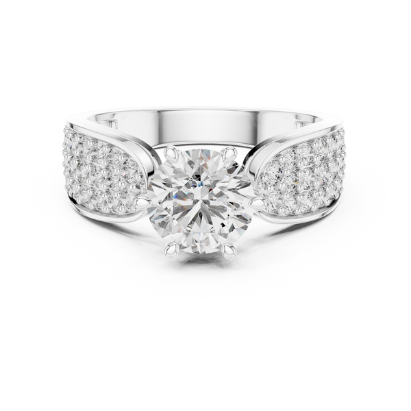 Solitaire Engagement Wedding Ring