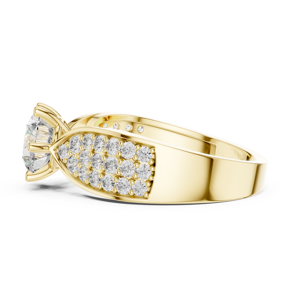 Solitaire Engagement Wedding Ring