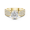 Solitaire Engagement Wedding Ring