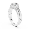 Uniqly Crafted Round Cut Vvs Diamond Ring