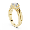 Uniqly Crafted Round Cut Vvs Diamond Ring