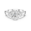 Uniqly Crafted Round Cut Vvs Diamond Ring