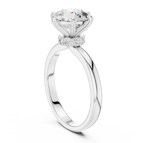 Round Brilliant Cut Engagement Ring