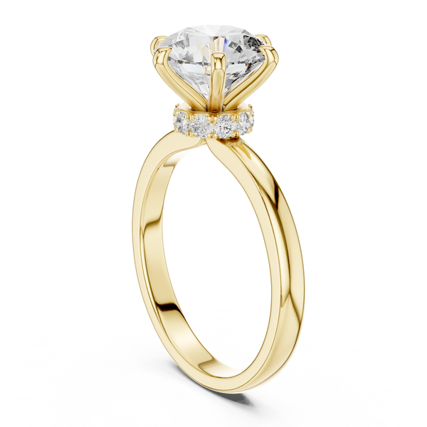 Round Brilliant Cut Engagement Ring