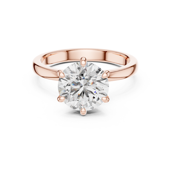 Round Brilliant Cut Engagement Ring