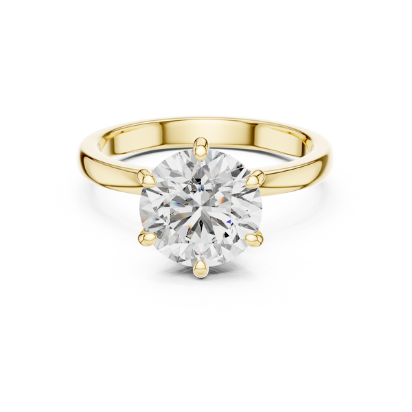 Round Brilliant Cut Engagement Ring