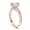 Emerald Cut Vvs Ring for Gift