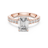 Emerald Cut Vvs Ring for Gift