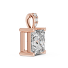 Princess Diamond Pendant