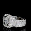 Cartier Full White With Skeleton Dial Moissanite Diamond Watch