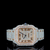 Cartier Rose White With Roman Dial Moissanite Diamond Watch