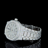 AP Full White With Stick Dial Moissanite Diamond Watch
