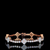 Floral White Moissanite Diamond Bracelet