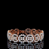 House of DRYPP Round Moissanite Diamond Bracelet