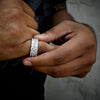 Double-Row Brilliant-Cut Ring